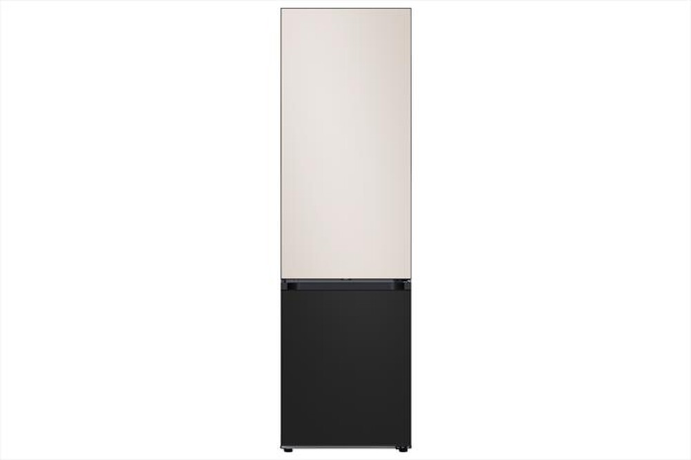 "SAMSUNG - Frigorifero combinato F-RB38D153927 BESPOKE-Satin Beige-Satin Graphite"