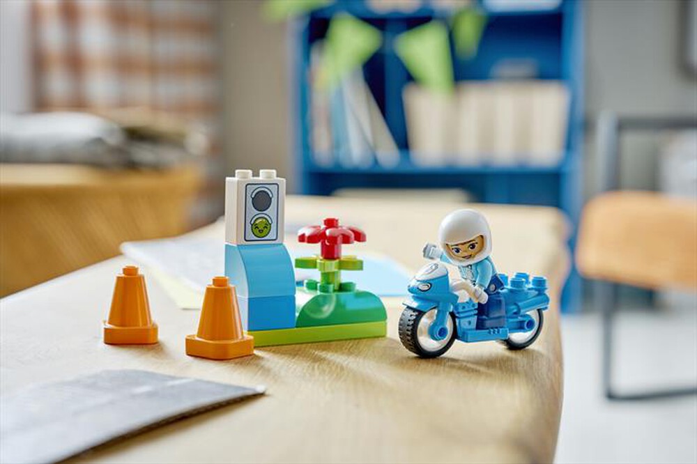 Immagine del prodotto LEGO - DUPLO Motocicletta blu della Polizia - 10471
