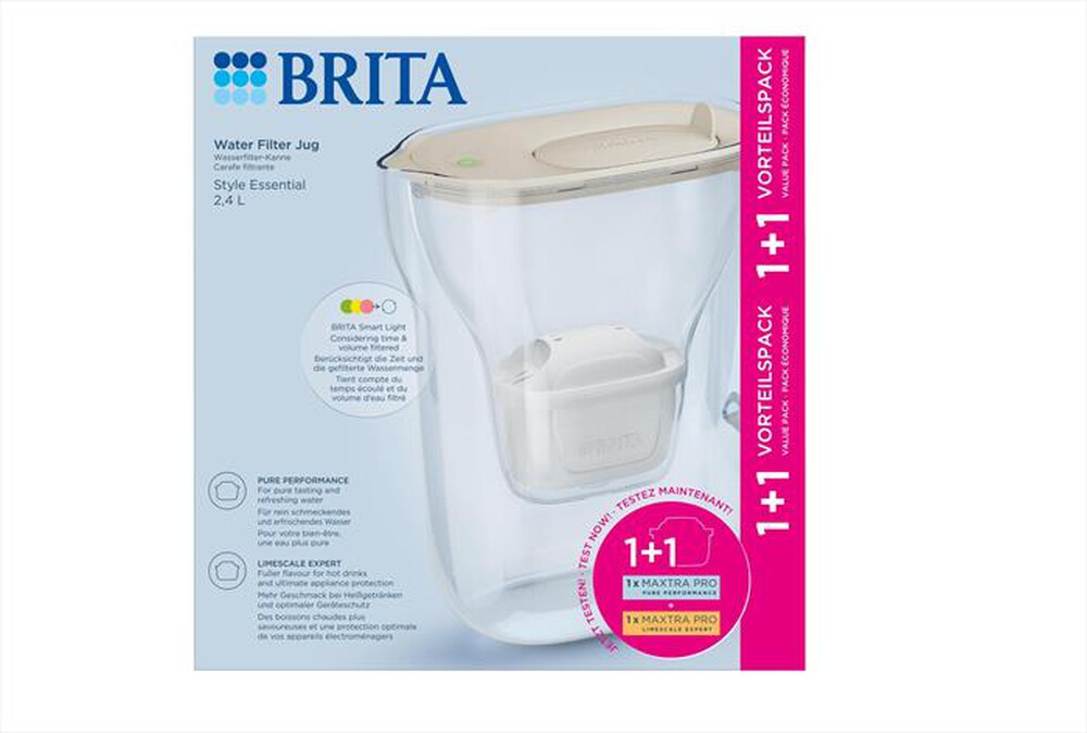 Immagine del prodotto BRITA - Caraffa filtrante STYLE ESSENTIAL SAND INCL.1+1-Sand