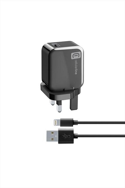 CELLULARLINE - ACHKITMFI12WUKK Carica batterie-Nero