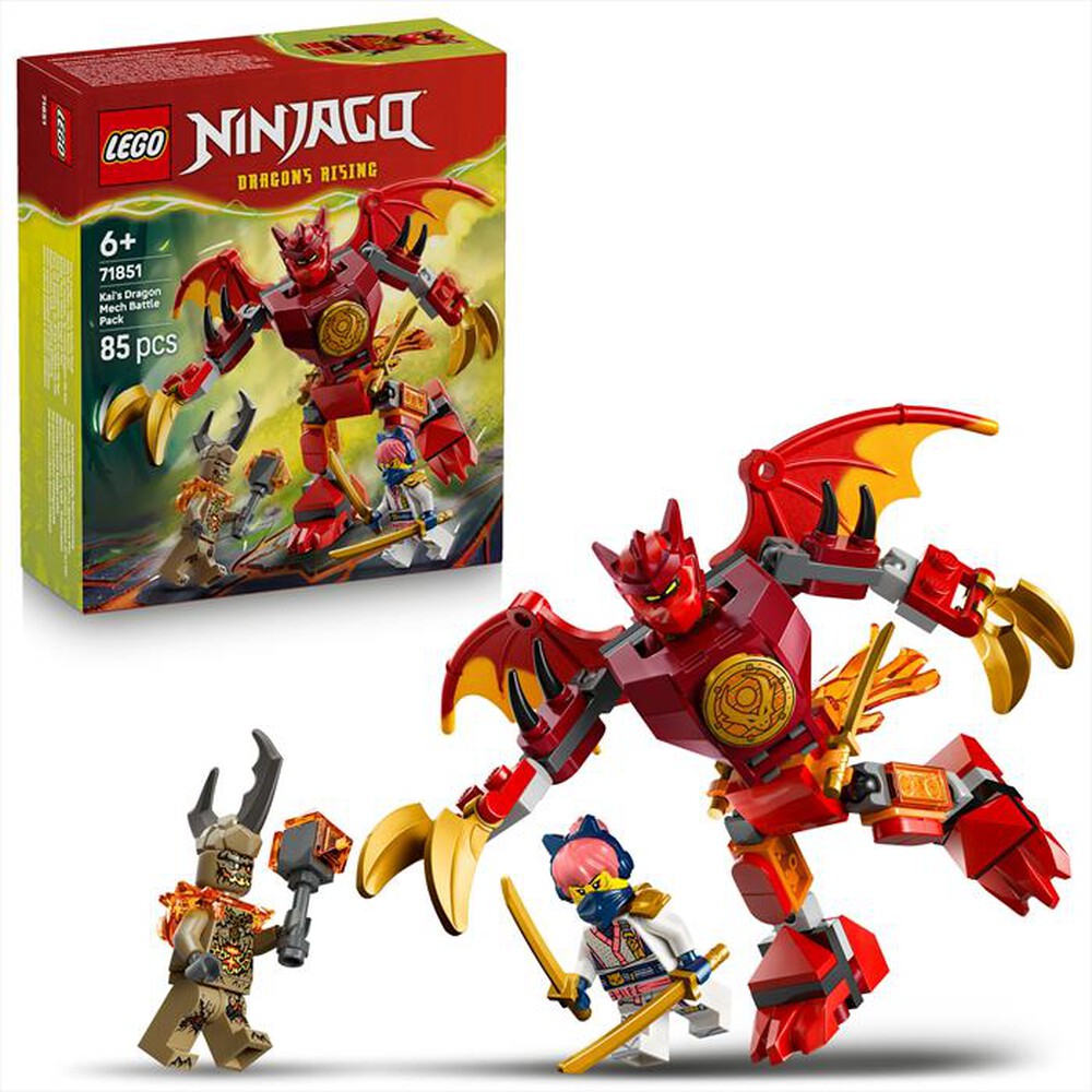 Immagine del prodotto LEGO - NINJAGO Battle Pack Mech Drago di Kai - 71851