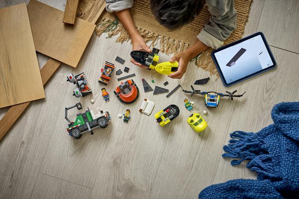 Immagine del prodotto LEGO - CITY Remix aereo, camion di servizio - 60505