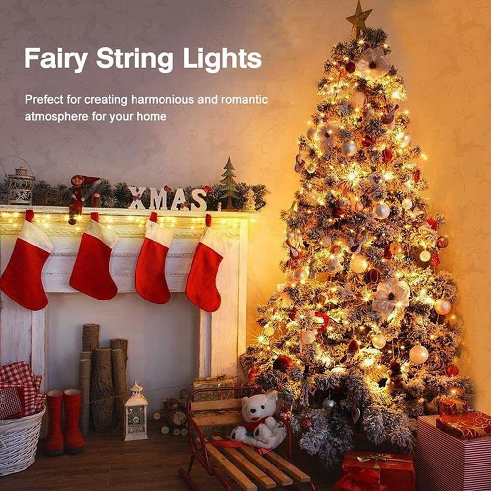 "WOOX - SMART CHRISTMAS LED LIGHTING STRING 20MTR-NERO"