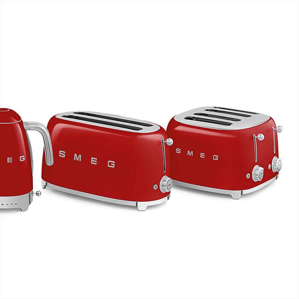 "SMEG - Tostapane 50's Style 4x4 fette – TSF03RDEU-rosso"