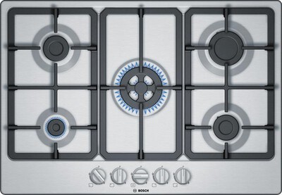 BOSCH - Piano cottura a gas PGQ7B5B90 75cm-Inox