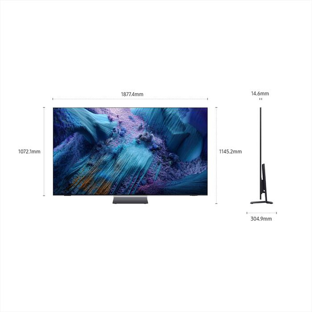 "SAMSUNG - QE85QN990FTXZT-Graphite Black"