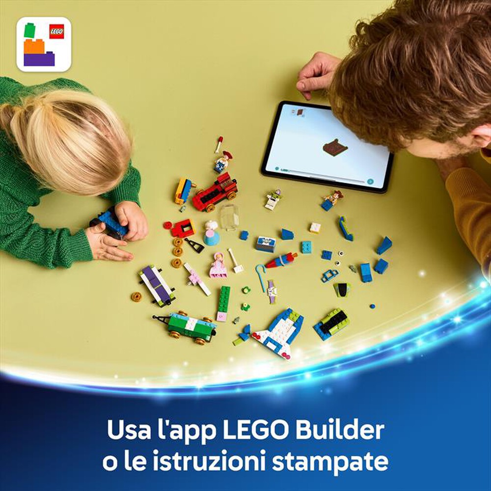 "LEGO - TOY STORY: TRENO E AUTO RC CELEBRATIVI-,"