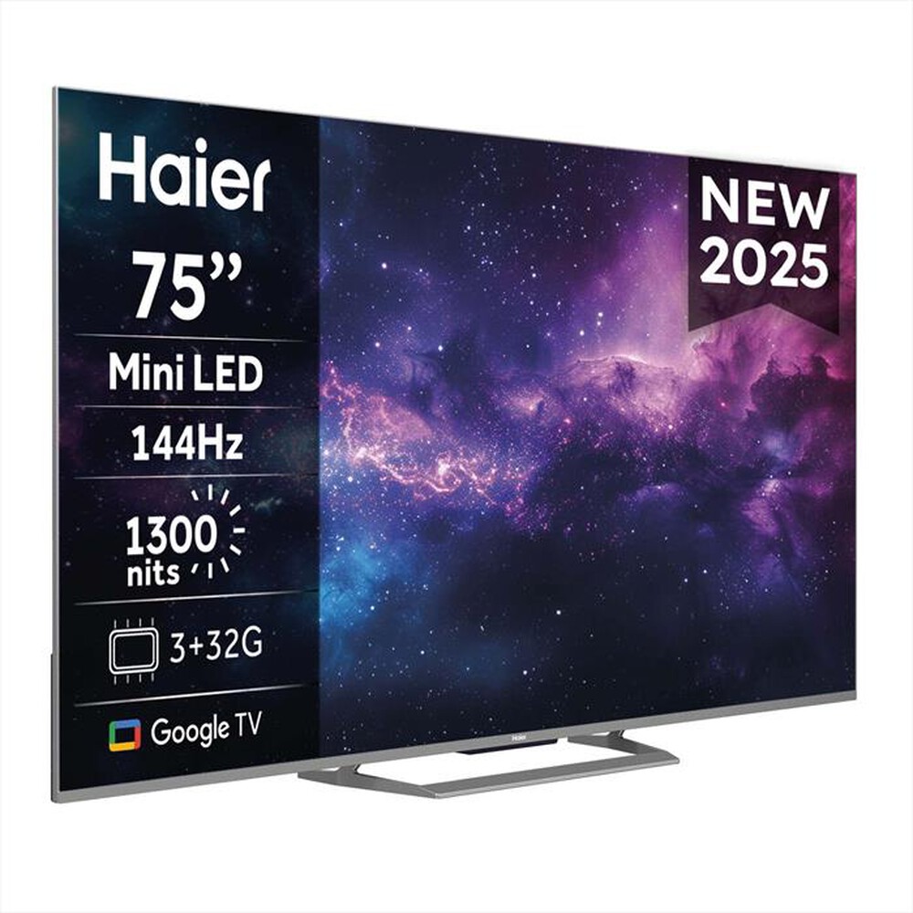 Immagine del prodotto HAIER - Smart TV MINI LED UHD 4K 75" H75M90EUX 144Hz-Nero