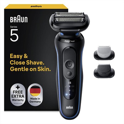 BRAUN - Rasoio SHAVER 52-B1650S-BLU