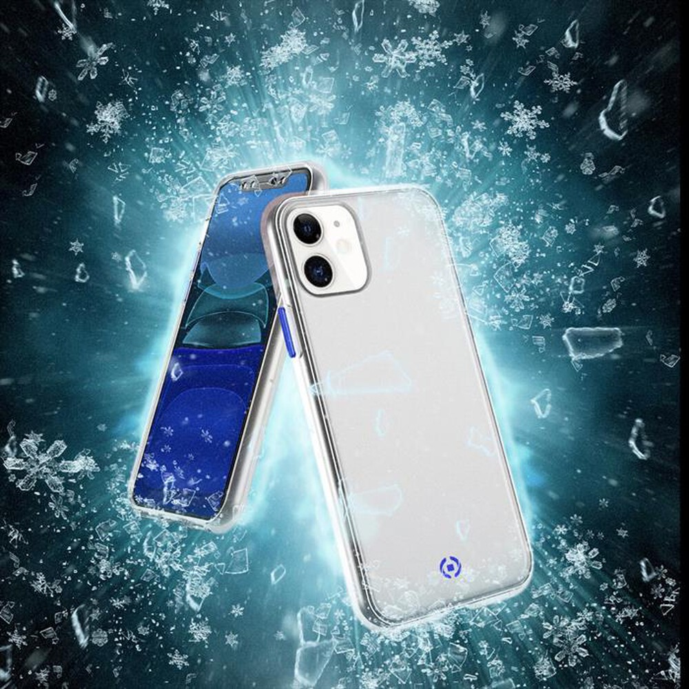"CELLY - GLACIER1001WH-GLACIER  IPHONE 11-Bianco/TPU+Policarbonato"
