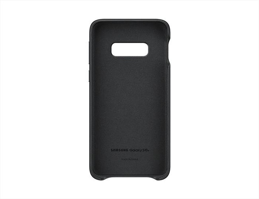 "SAMSUNG - LEATHER COVER GALAXY S10 E-Nero"