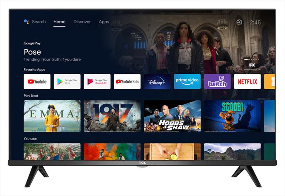 "TCL - Smart TV LED HD READY 32\" 32S6200-Nero"