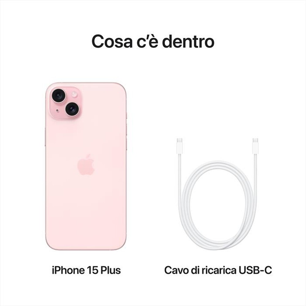 "APPLE - iPhone 15 Plus 128GB-Rosa"