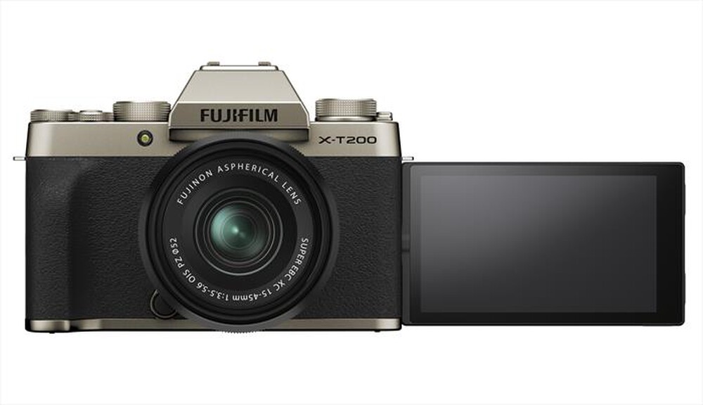 "FUJI - X-T200 KIT 15-45MM-Oro"