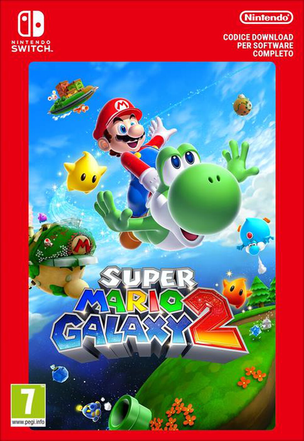Immagine del prodotto NINTENDO - SUPER MARIO GALAXY 2 - CODICE DOWNLOAD