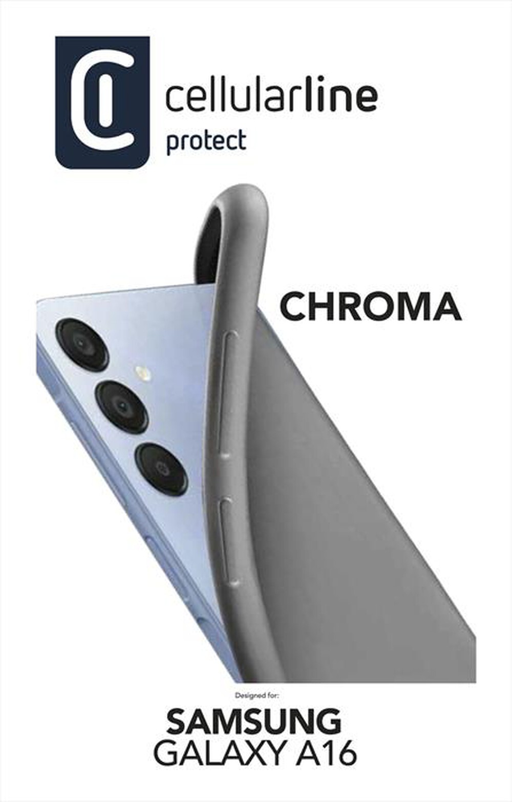 Immagine del prodotto CELLULARLINE - Cover case CHROMA per Galaxy A16-Black