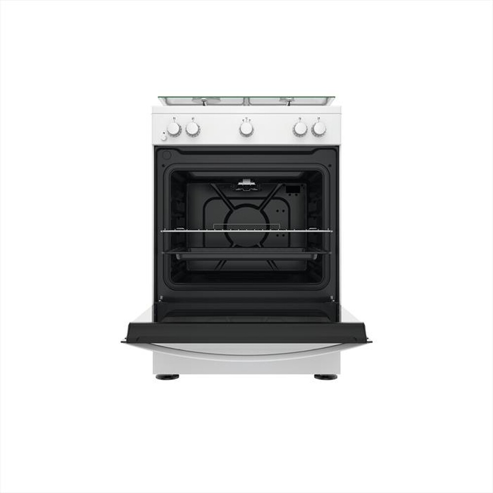 "INDESIT - Cucina a gas IS67G1KMW/E Classe A+-Bianco"