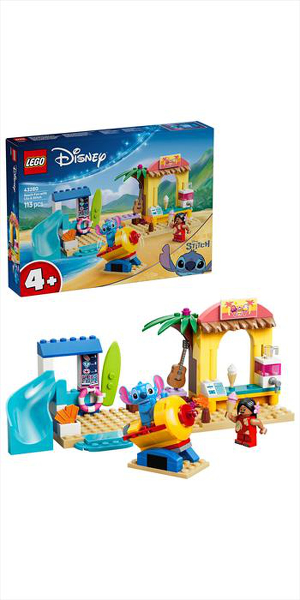 Immagine del prodotto LEGO - DISNEY In spiaggia con Lilo e Stitch - 43280