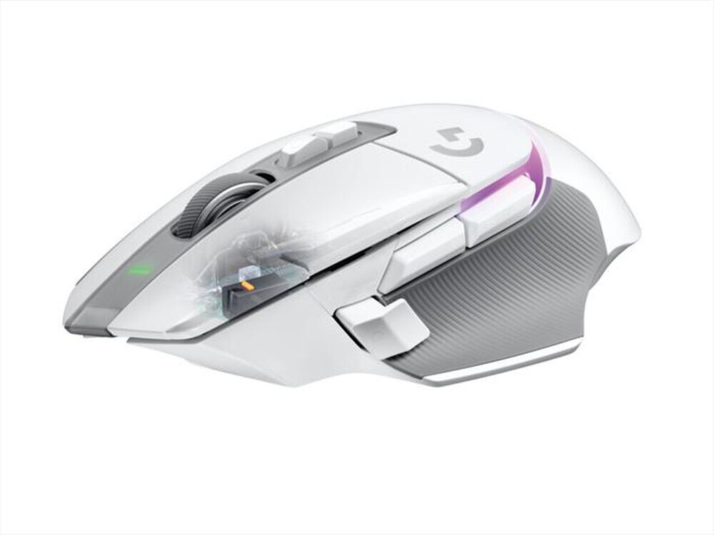 "LOGITECH - Mouse gaming G502 X PLUS-Bianco"