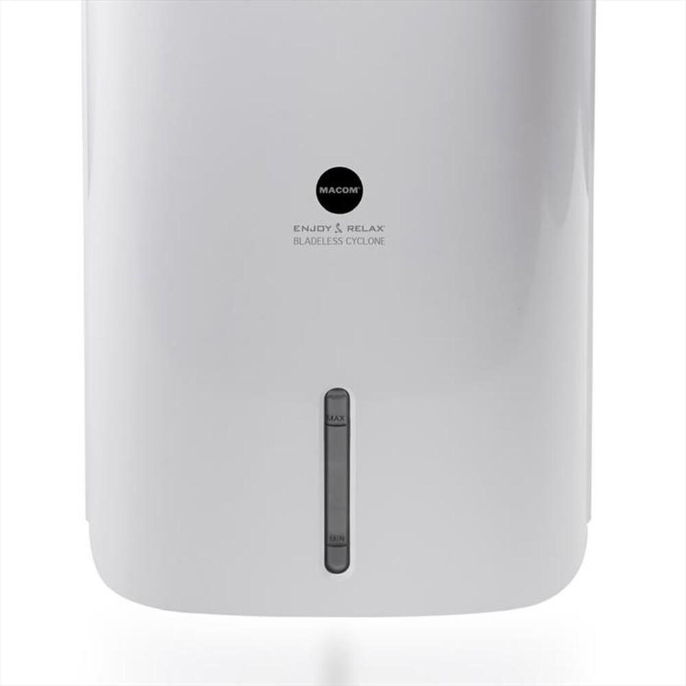 "MACOM - Ventilatore tower BLADELESS CYCLONE-bianco"