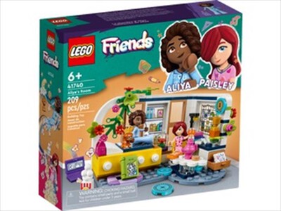 LEGO - FRIENDS La cameretta di Aliya - 41740-Multicolore