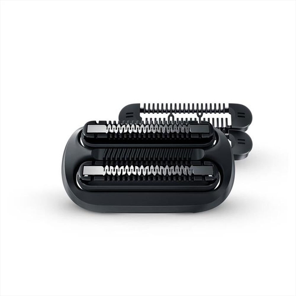 "BRAUN - EasyClick Rifinitore Effetto Barba Incolta-Nero"
