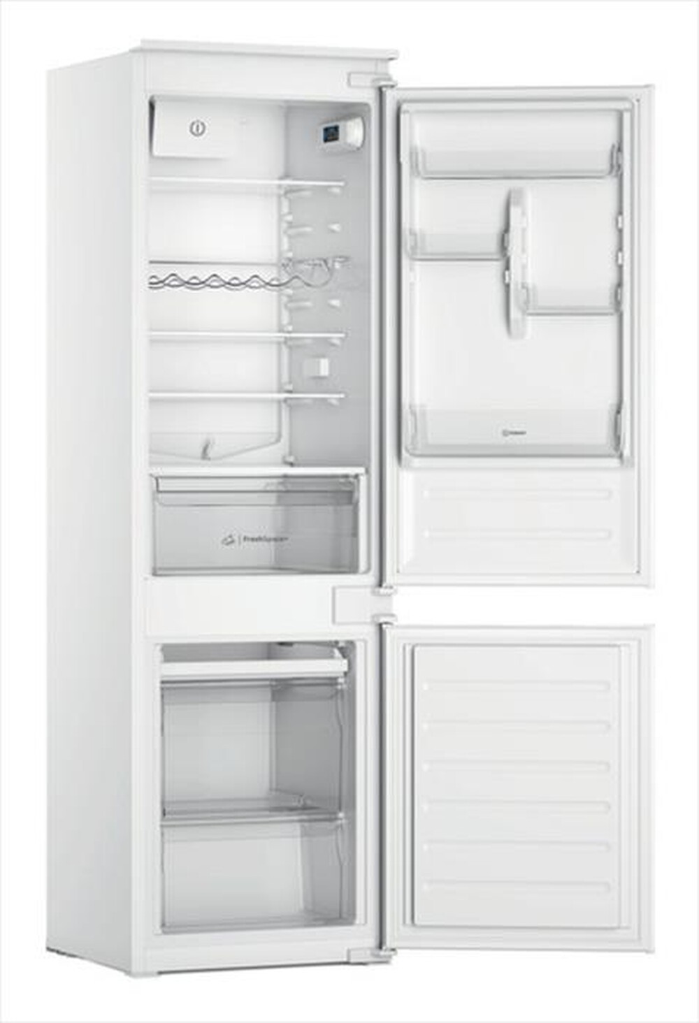 Immagine del prodotto INDESIT - Frigorifero combinato INC18D031B1Classe E 273 lt