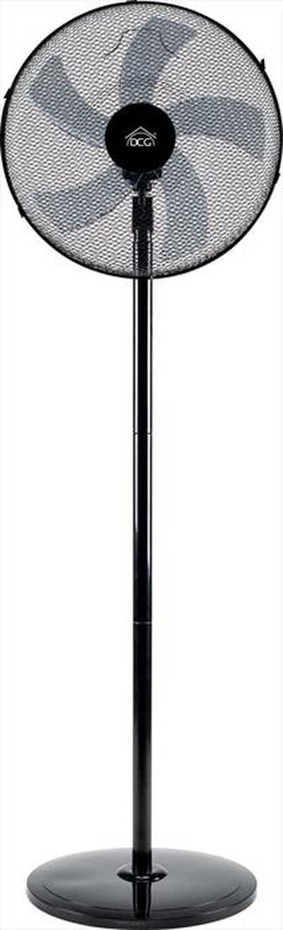 DCG ELTRONIC - Ventilatore a piantana VE1646-NERO