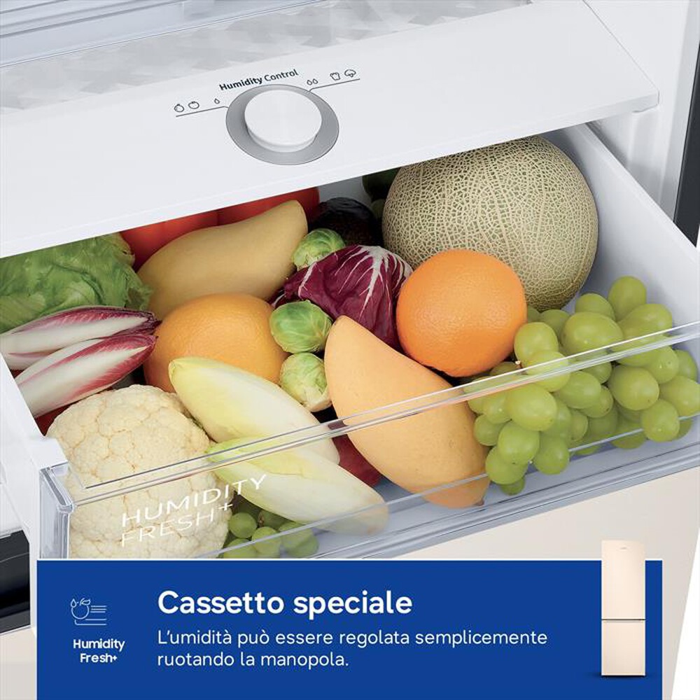 Immagine del prodotto SAMSUNG - Frigorifero combinato RB38C603DEL/EF ClasseD 390lt-SABBIA
