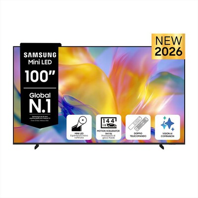 SAMSUNG - Smart TV Mini LED 4K Vision AI 100" UE100M90HUXZT-Titan Black