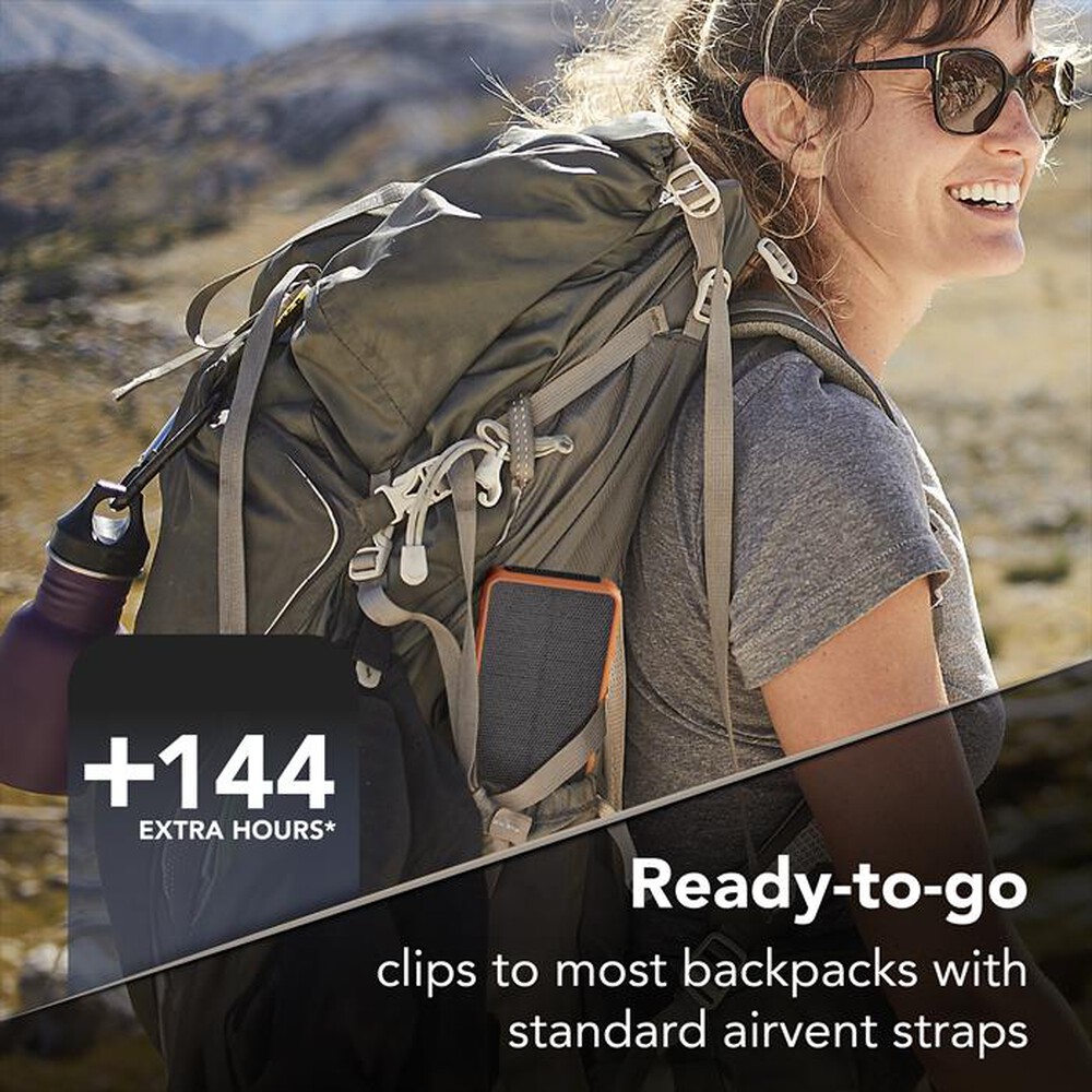 Immagine del prodotto CELLULARLINE - POWER BANK SOLAR 20000-Arancione