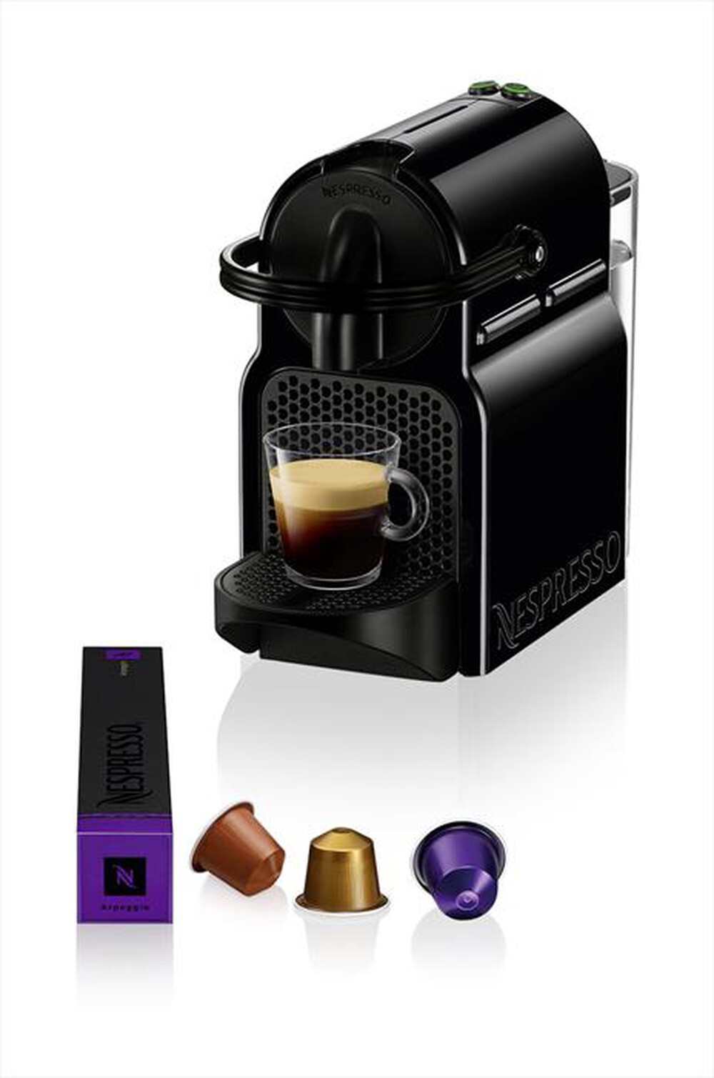 "DE LONGHI - INISSIA NESPRESSO EN80.B MACCHINA PER CAFFÈ-Nero"