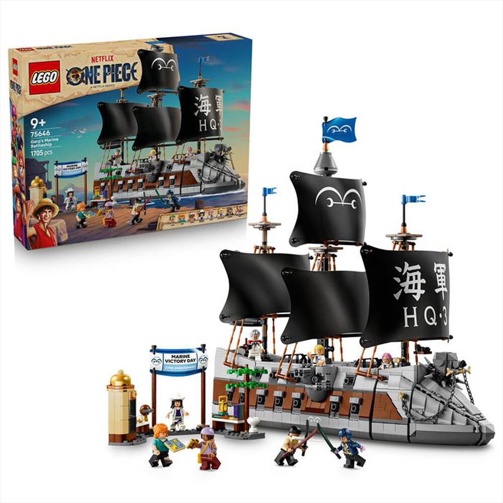 Immagine del prodotto LEGO - ONE PIECE La nave da guerra di Garp - 75646-Multicolore