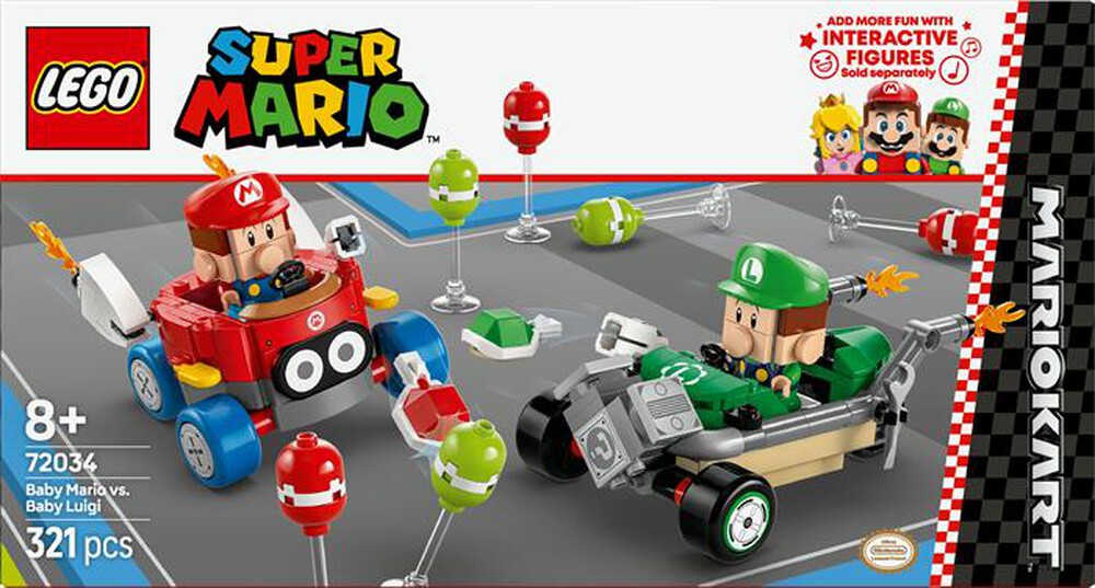 Immagine del prodotto LEGO - SUPER MARIO Mario Kart Baby Mario Baby Luigi 72034