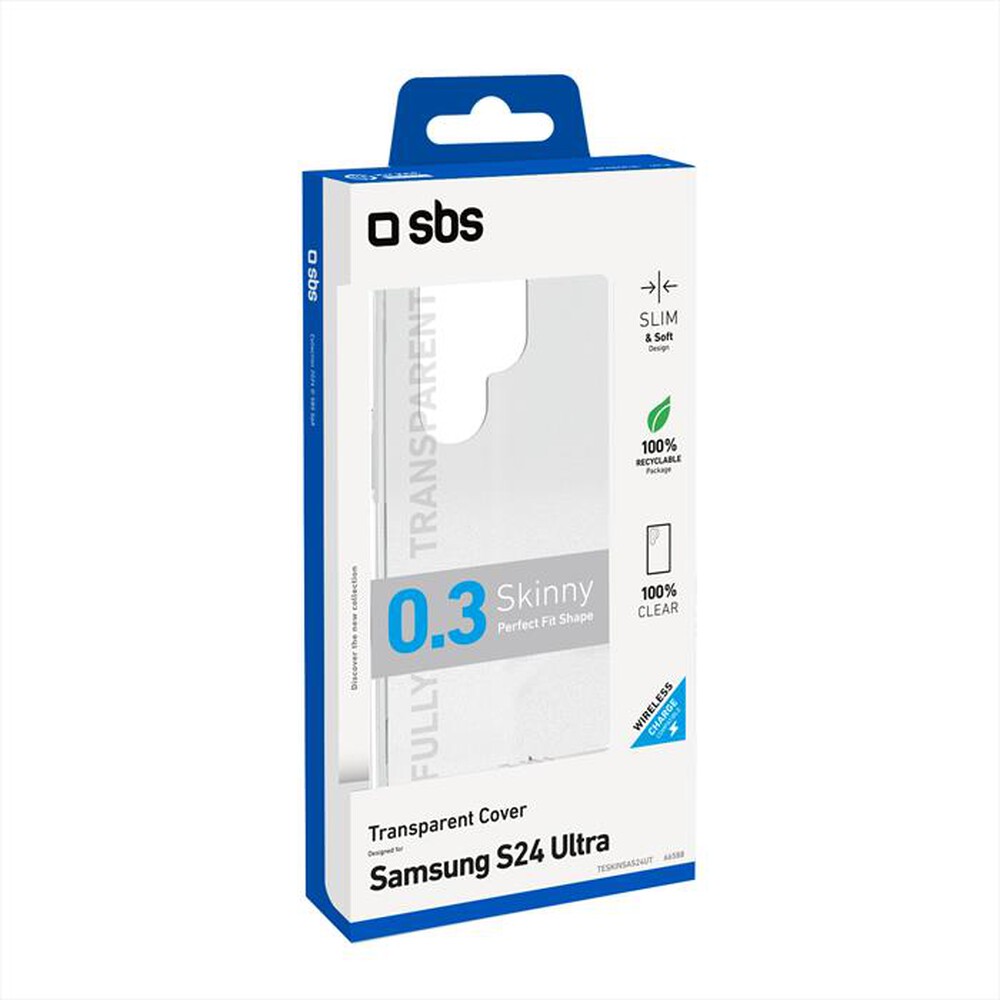 "SBS - Cover Skinny TESKINSAS24UT Samsung S24 Ultra-Trasparente"