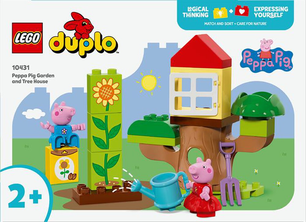 Immagine del prodotto LEGO - DUPLO Giardino e casa sull&rsquo;albero Peppa Pig 10431