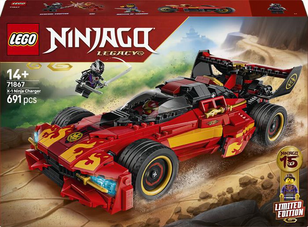 Immagine del prodotto LEGO - NINJAGO Super-bolide Ninja X-1 - 15&deg; Ann - 71867