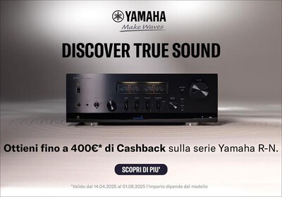 YAMAHA - Amplificatore integrato R-N600ABL-Black