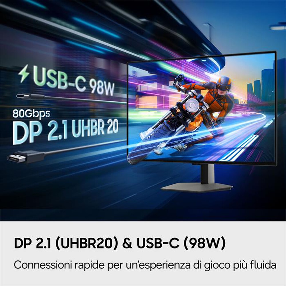 Immagine del prodotto SAMSUNG - Monitor Gaming 32" 4K Odyssey OLED G8 - G80SH-silver