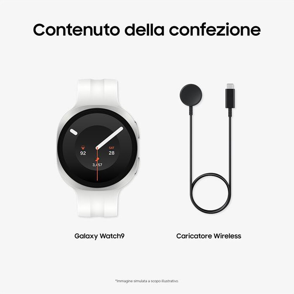 Immagine del prodotto SAMSUNG - Galaxy Watch9 40mm BT, 2+32GB-Cream