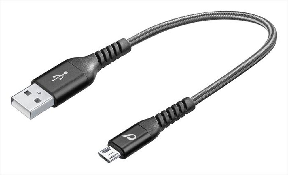 "CELLULARLINE - TETRACABMUSB15CMK Cavo Dati EXTREMECABLE-Micro USB-Nero"