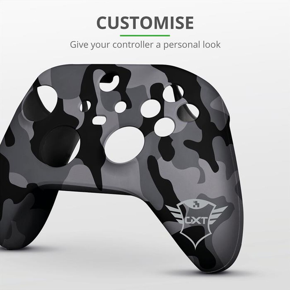 "TRUST - GXT749K CONTROLLER SKIN XBOX-Black Camouflage"