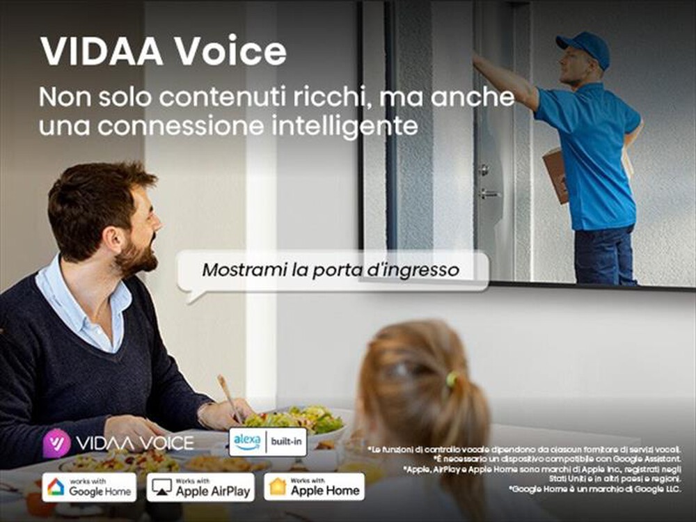 Immagine del prodotto HISENSE - Smart TV OLED UHD 4K 55" 55A86Q-NERO