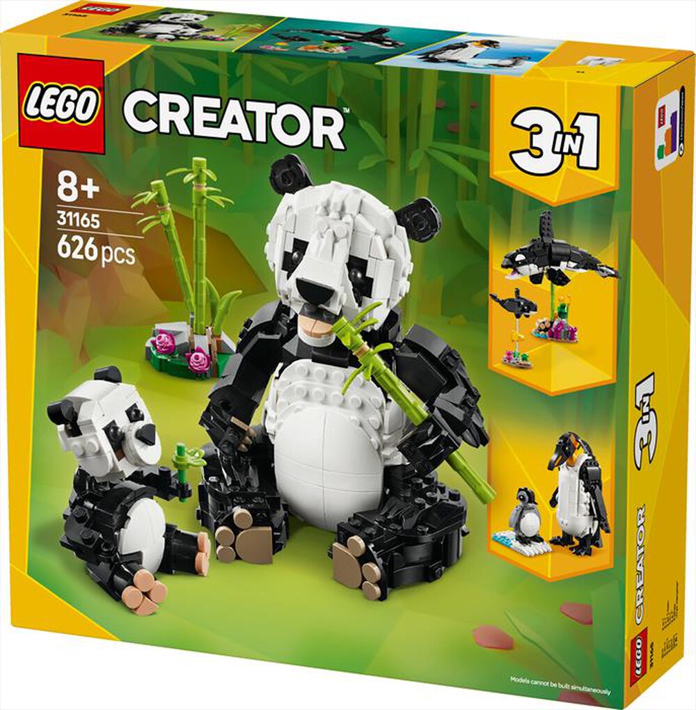 Immagine del prodotto LEGO - CREATOR Animali selvatici: famiglia di panda 31165