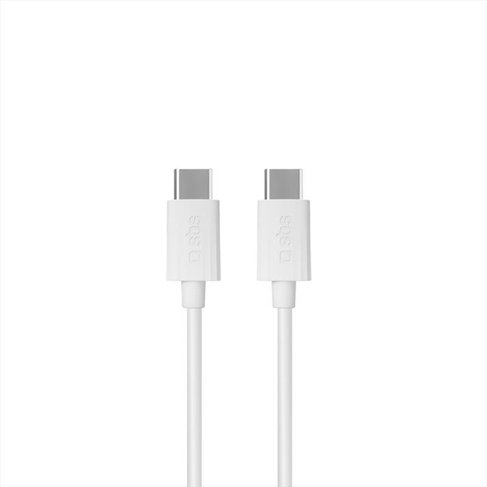 "SBS - Cavo type-C to Type-C TECABLETCC6015WGRS-Bianco"