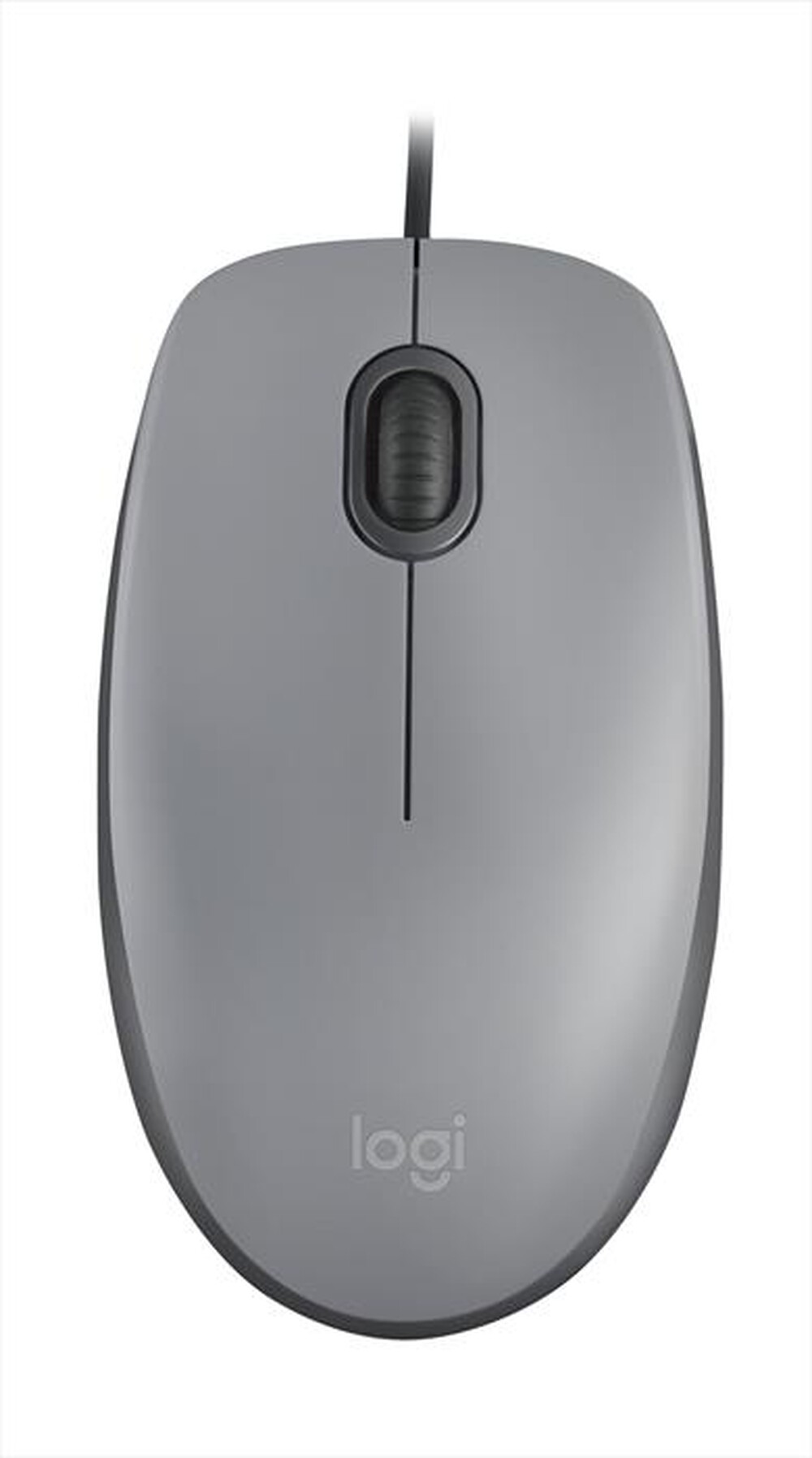 "LOGITECH - Mouse M110 Silent-Mid Grey"
