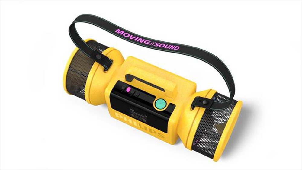 Immagine del prodotto PHILIPS - Altoparlante portatile TAMS80Y/00-Yellow