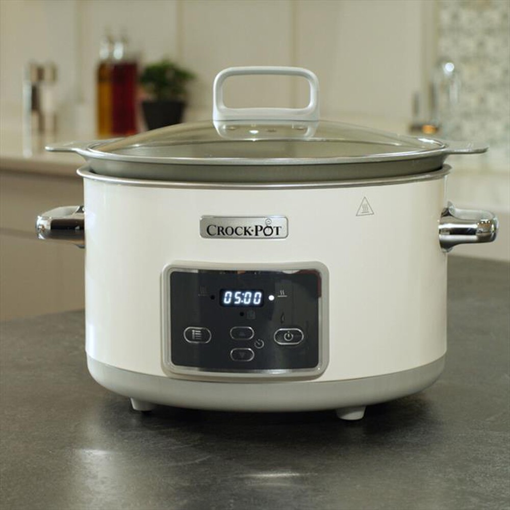 "Crock Pot - SlowCooker 5 LT-White"