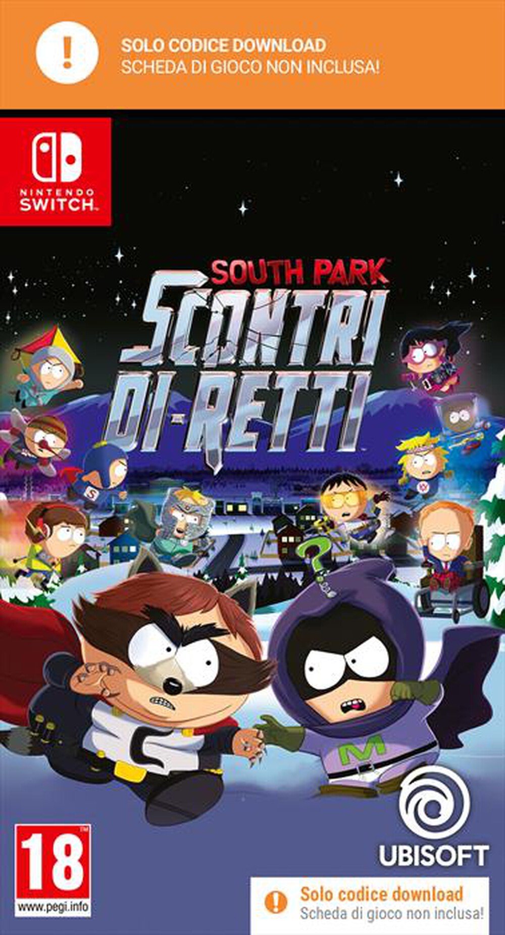 Immagine del prodotto UBISOFT - SOUTH PARK TFBW ITA CODE IN BOX SWITCH
