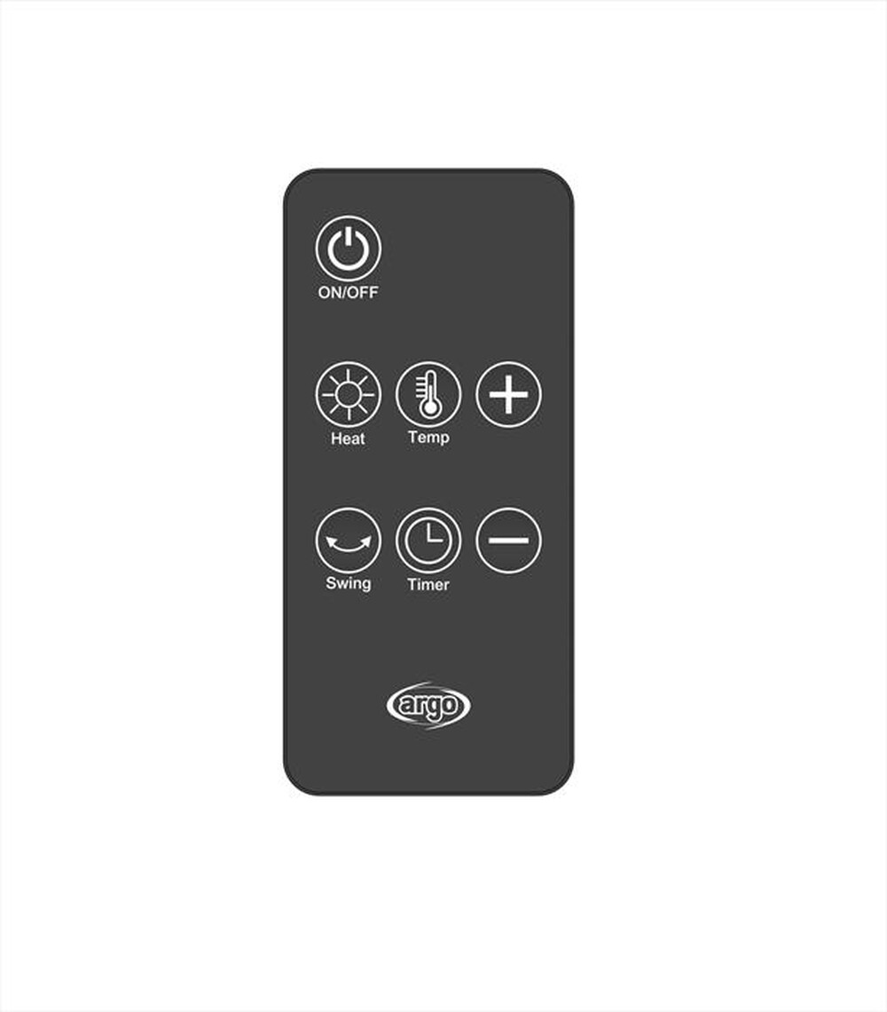 Immagine del prodotto ARGO - Termoventilatore TECH TOWER-NERO